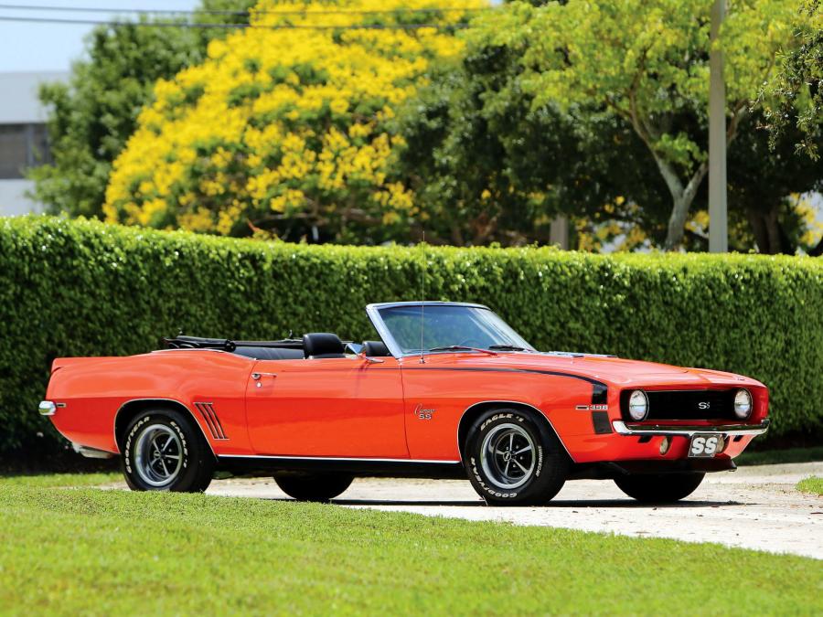  Chevrolet Camaro SS 396 Convertible 1969 года  (фото 9 из 10)
